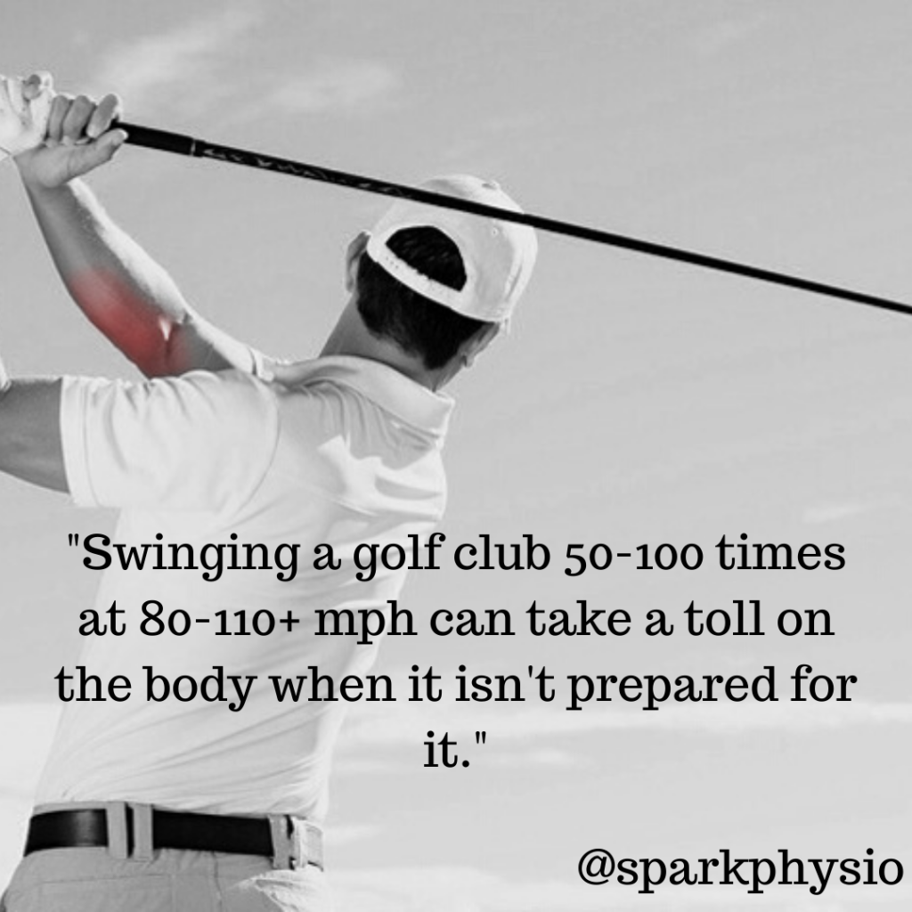 Golfer's Elbow Swing-Quote